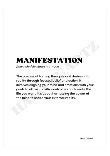 Manifestation Halo Quartz